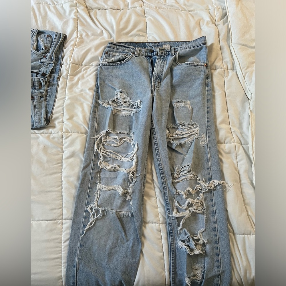 550 Levi distressed Jeans